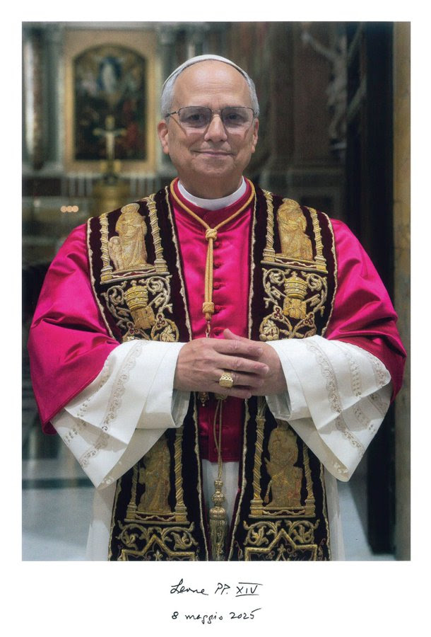 Pope Leo XIV - official photograph Pope Leo XIV - official photograph