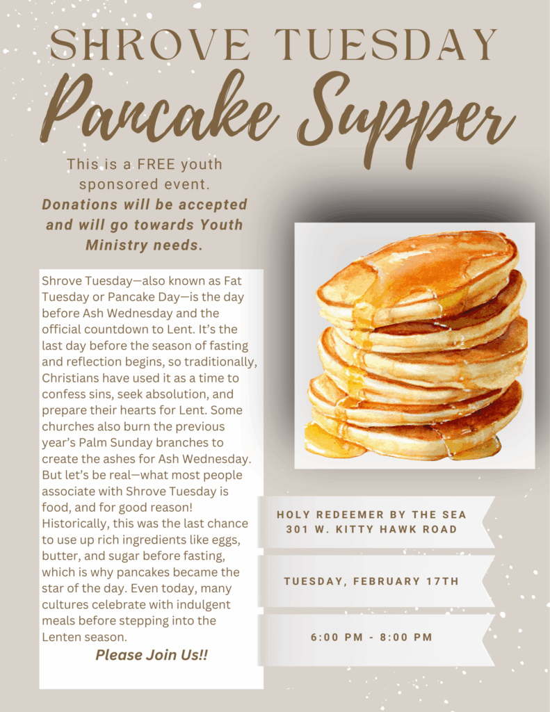 Shrove Tuesday Pancake Supper